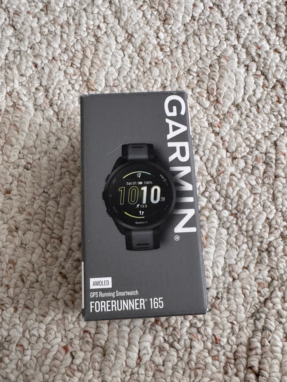 garmin Forerunner 165 Smartwatch - Black